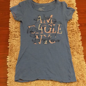 Blue AE Tee